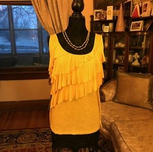 Eyeshadow Gold Tank Top